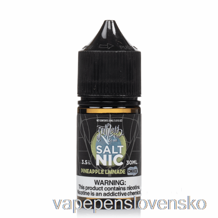 Ananásová Limonáda Na ľade - Neľútostné Soli - 30ml 50mg Vape Shop Bratislava